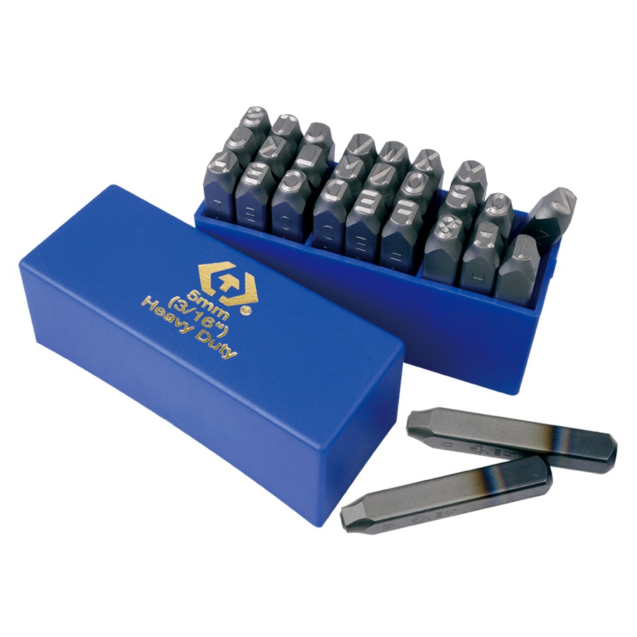 11527SQ Raznice zesílené písmena A-Z plus &