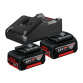 Set akumulátorů Bosch GBA 18V 4.0Ah a nabíječe GAL 18V-40 Professional 1600A019S0