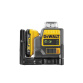 Křížový samonivelační zelený laser DeWalt 10,8 V 2,0 Ah DCE0811D1G-QW
