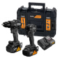 Sada aku nářadí DeWalt edice McLaren DCK2222MP2T Sada aku nářadí DeWalt edice McLaren DCK2222MP2T