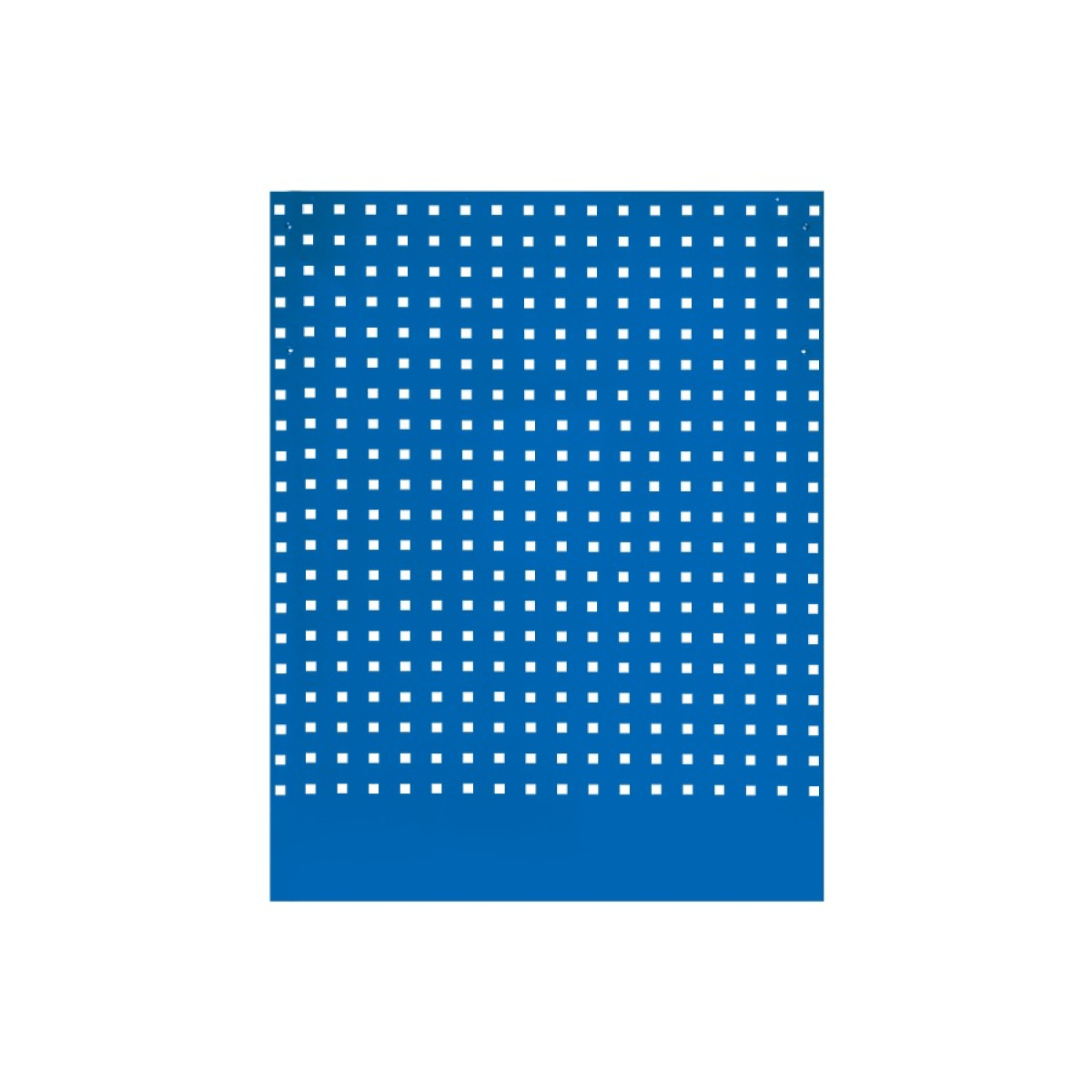 Panel perforovaný rohový 800x25x1052mm, modrý