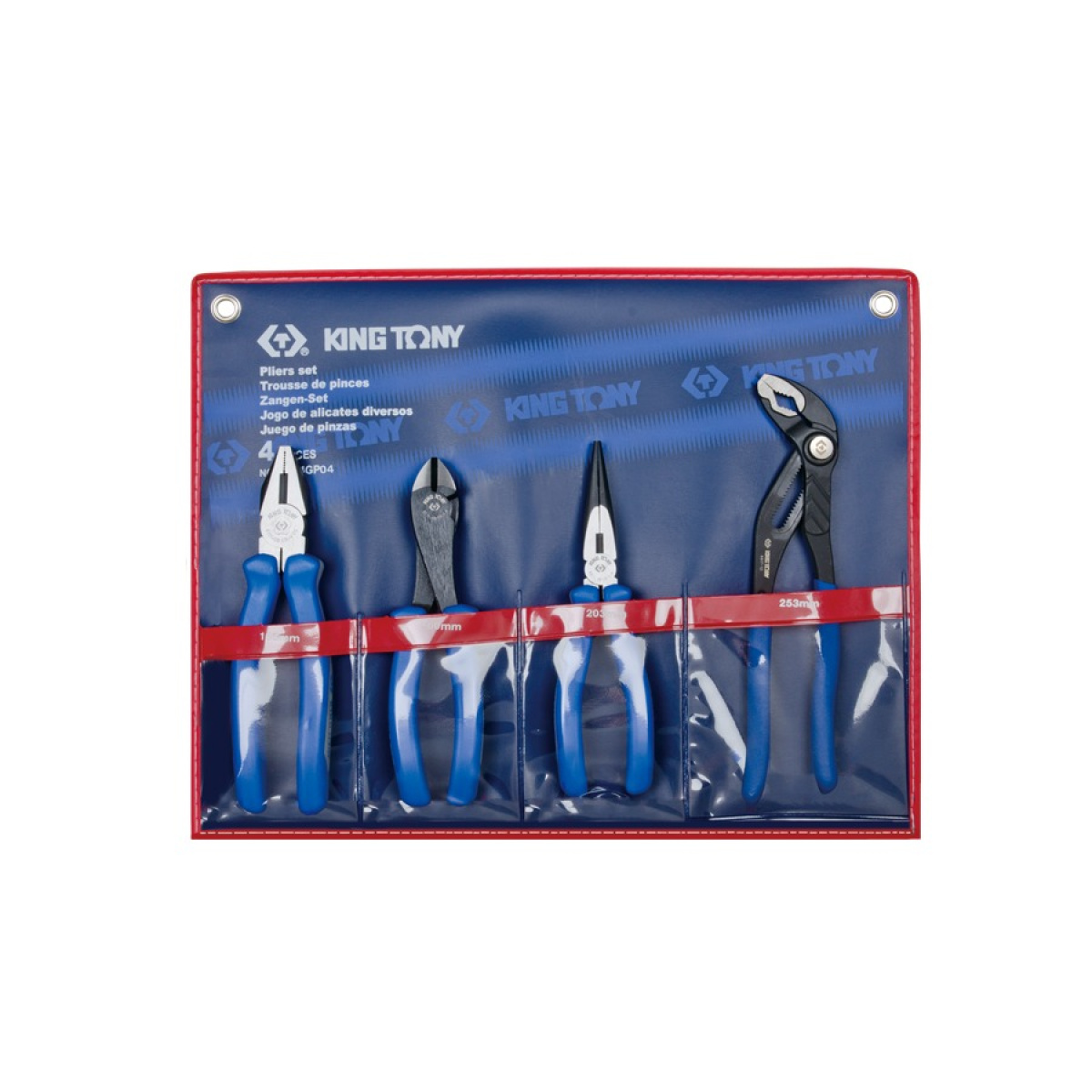 Sada kleští (6111-08, 6232-08, 6311-08, 6517-10C), 4 ks