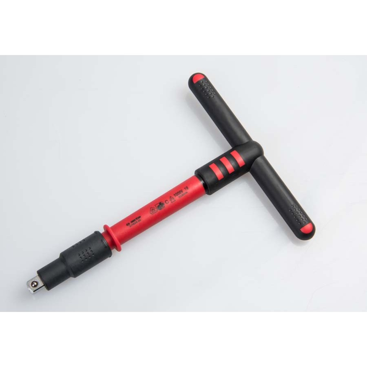 3/8 rukojeť T pro hlavice izolovaná VDE, L 200 mm