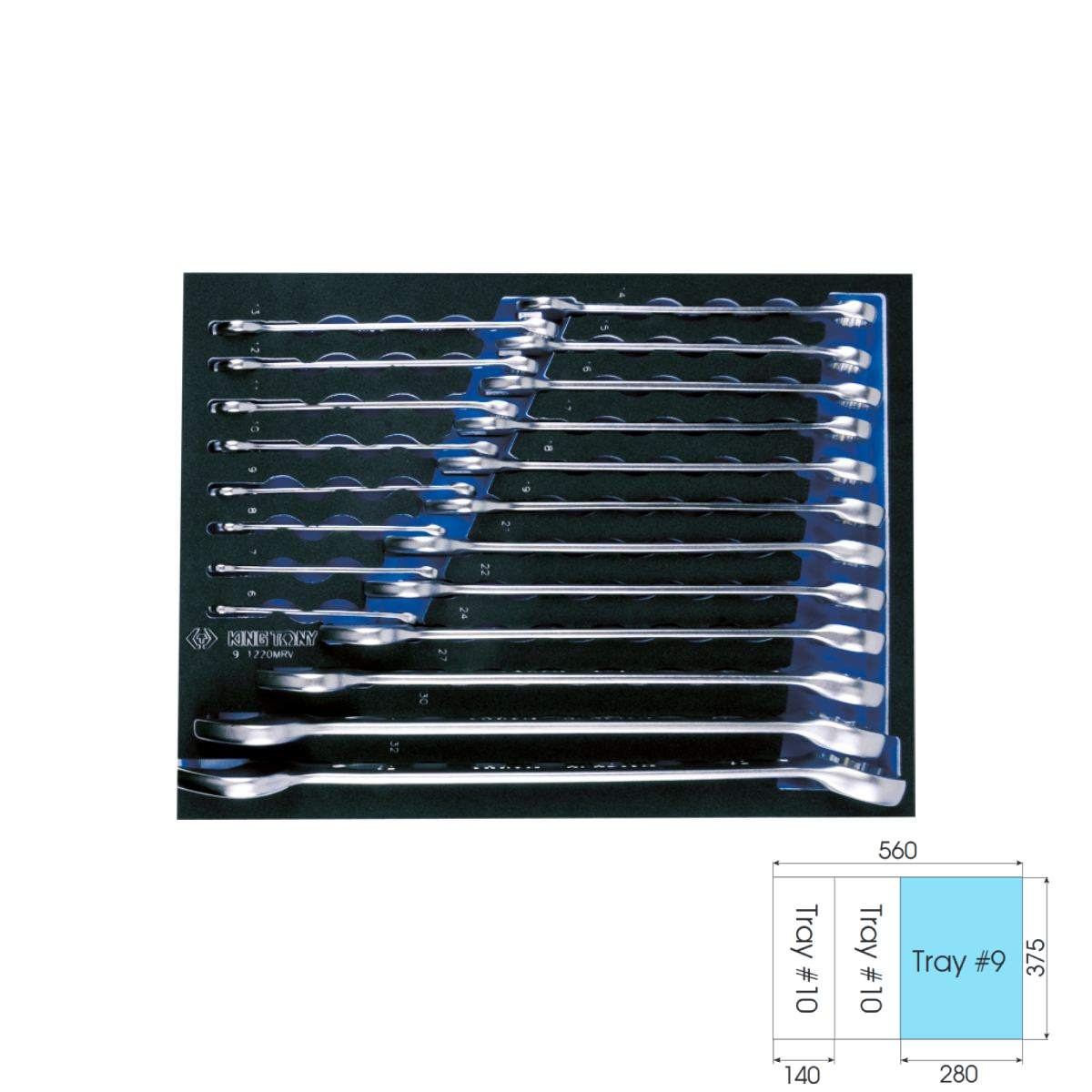 Sada nářadí do vozíku, 196 ks, EVA