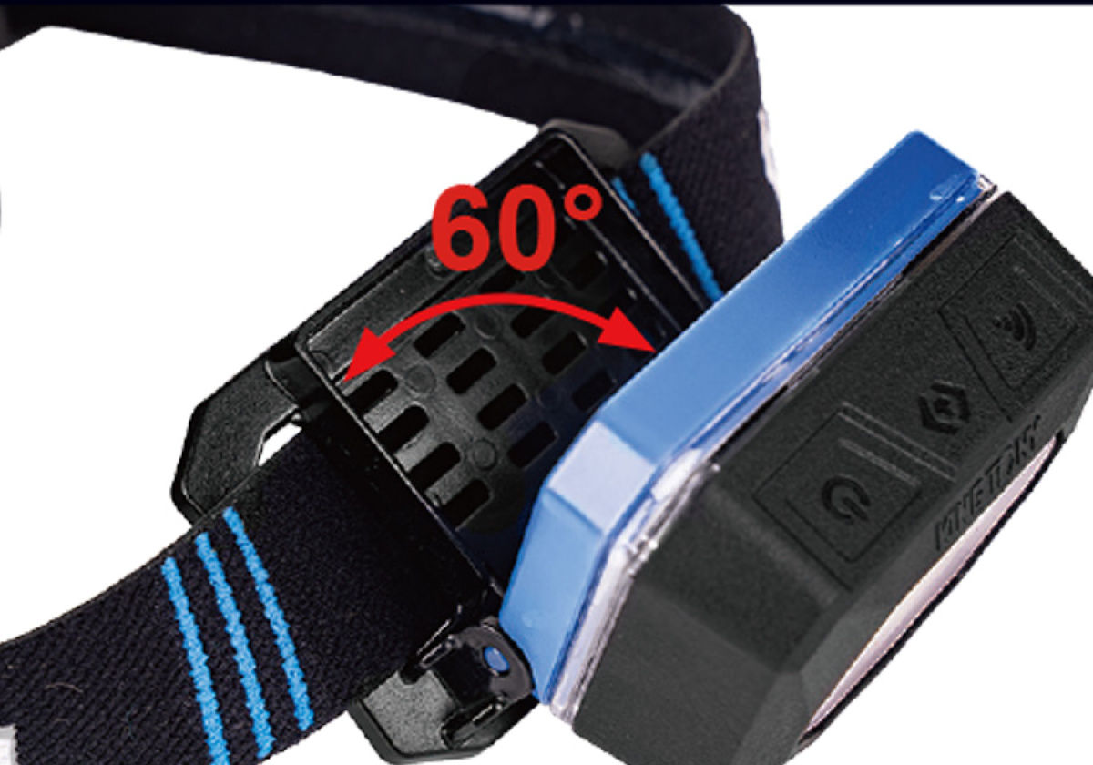 Lampa čelovka COB LED, 400 lm