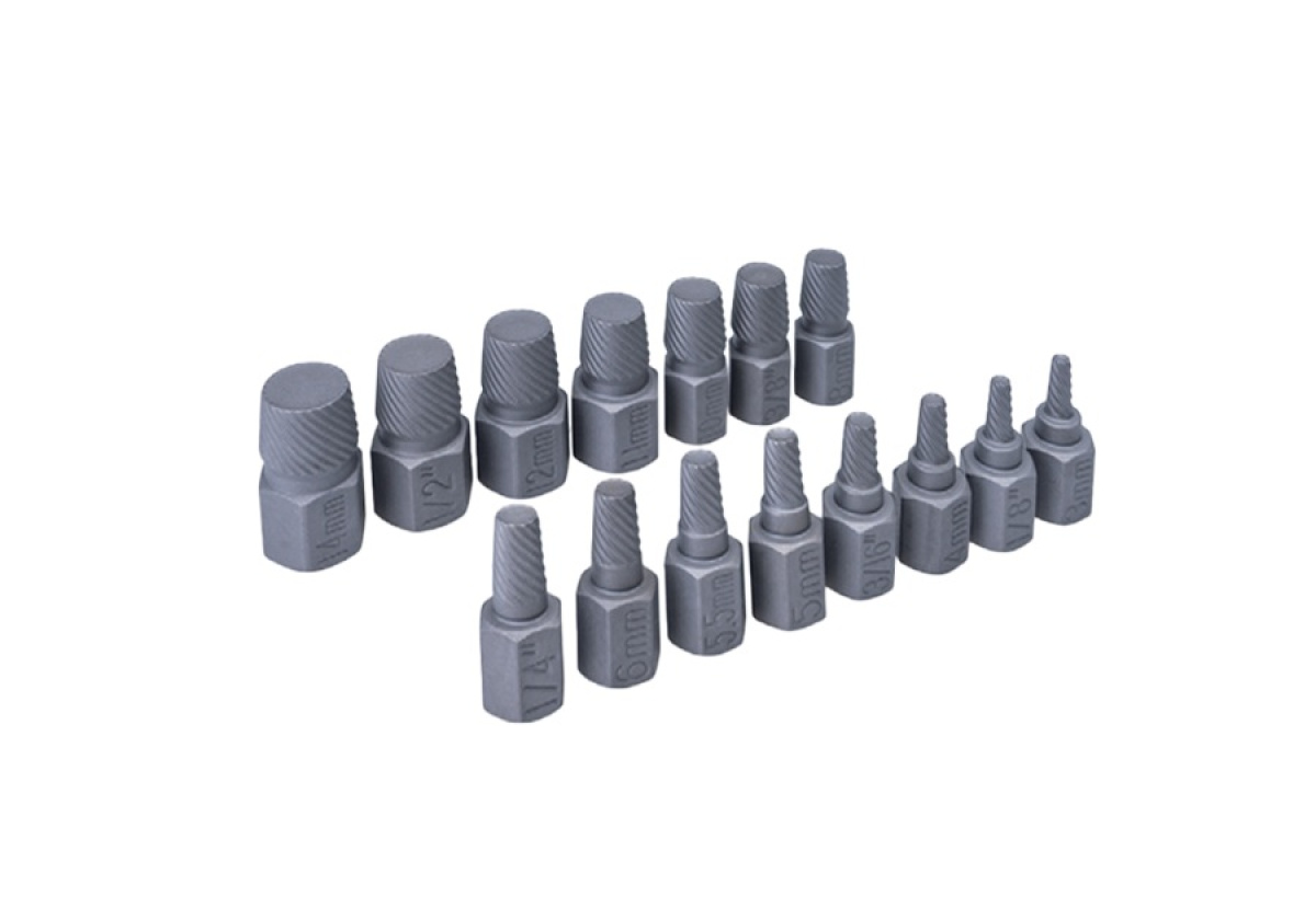 Sada vytahováku zalomených šroubů 15 ks (3 - 14 mm)