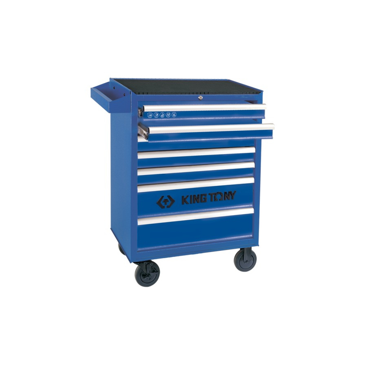 Montážní vozík, 7 šuplíků, (bez výbavy), modrý