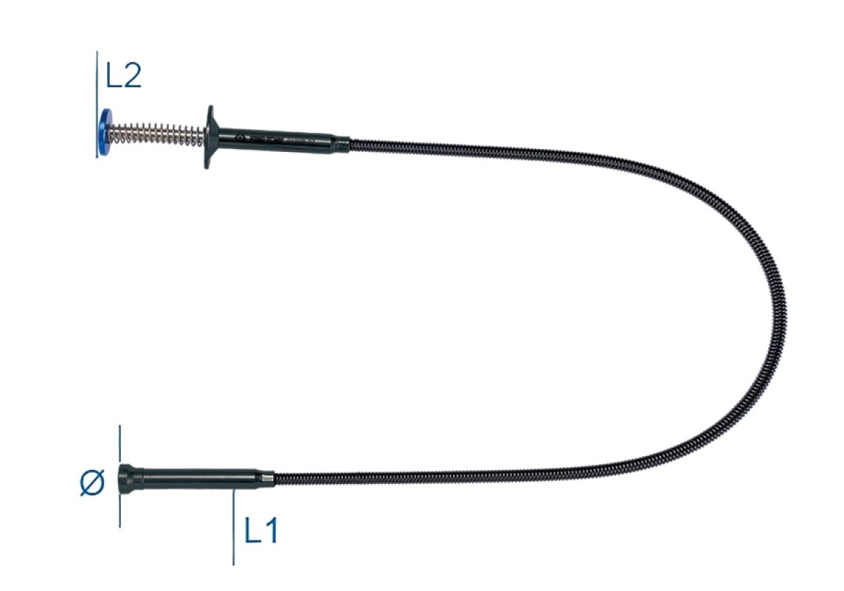 Mechanický držák s magnetem 16x685mm