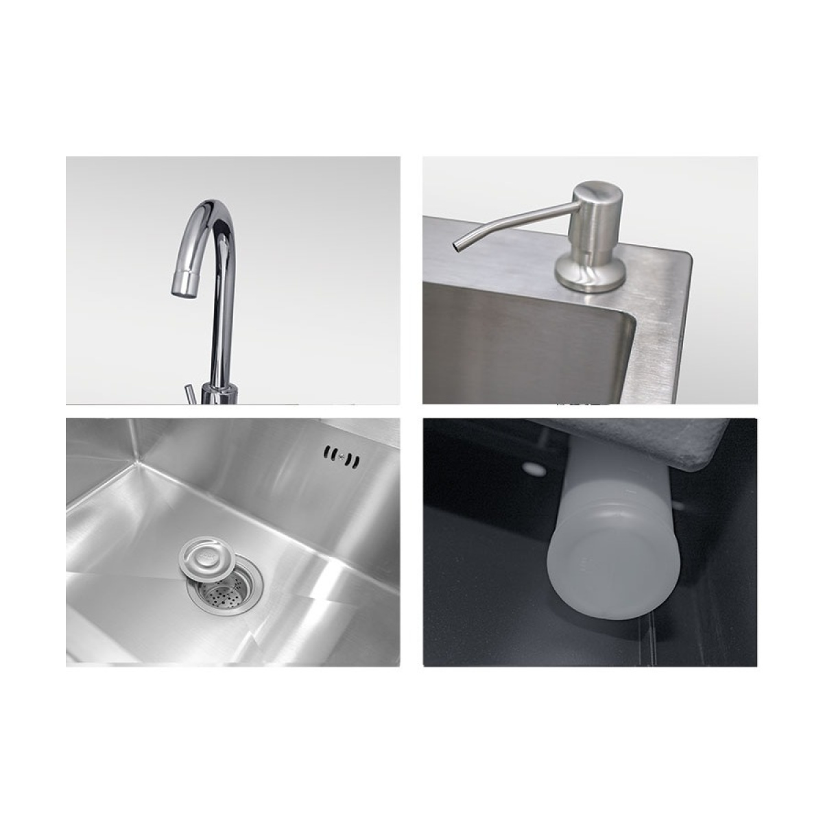 Skříňka dvojkřídlá dřezová 680x464x948mm, modrá