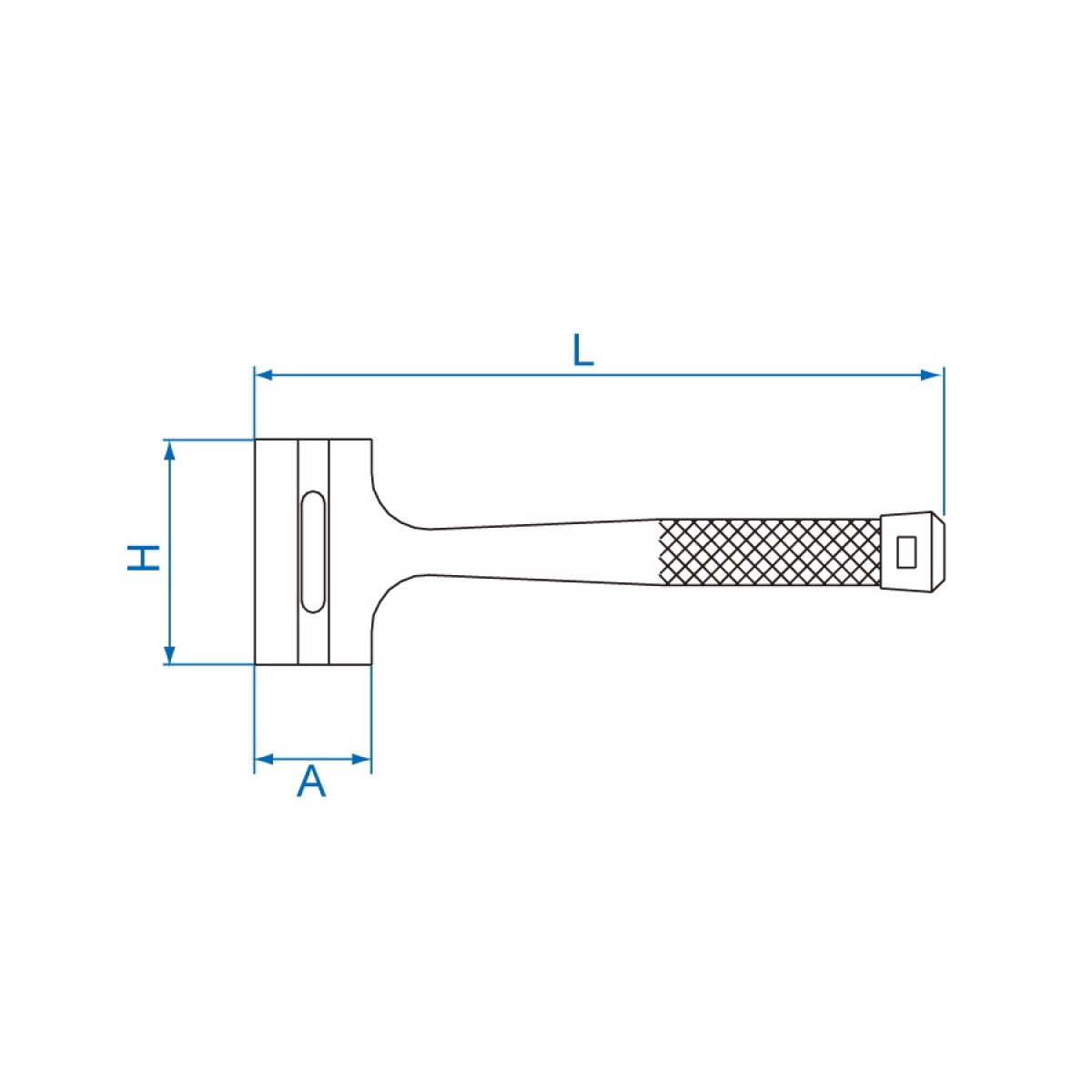 Palice bezodrazová L 272 mm 227 g