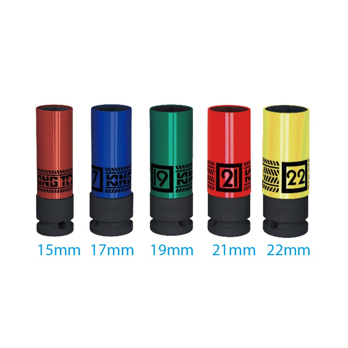 1/2 hlavice na AL kola 22 x 85 mm s plastem