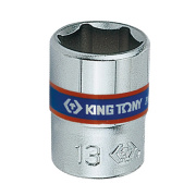 Hlavice nástrčná King Tony 1/4 CrV 6 hran, 9 mm 233509M