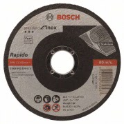 Dělicí kotouč rovný Bosch Standard for Inox - Rapido WA 60 T BF, 115 mm, 22,23 mm, 1,0 mm