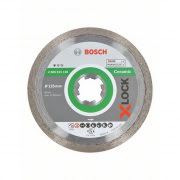 BOSCH Diamantový řezný kotouč Standard for Ceramic systému X-LOCK, 125×22,23×1,6×7 125 x 22,23 x 1,6