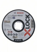 Dělící kotouč rovný Bosch X-LOCK Expert for Inox+Metal 115×1×22,23 AS 60 T INOX BF