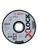 Dělící kotouč rovný Bosch X-LOCK Expert for Inox 125×1,6×22,23 AS 46 T INOX BF 2608619265
