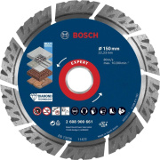 Levně Diamantový dělicí kotouč Bosch Expert MultiMaterial 150x22,23 mm 2608900661