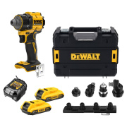 Aku vrtací šroubovák s výměnnými hlavami DeWalt DCD803D2T 2x2,0 Ah