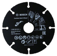 Víceúčelový řezný kotouč Bosch Carbide Multi Wheel 115 mm 2608623012