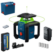 Stavební rotační laser + přijímač LR 45 Bosch PRO GRL 18V-4-34 CVG Set 0601061H01 Stavební rotační laser + přijímač LR 45 Bosch PRO GRL 18V-4-34 CVG Set 0601061H01