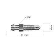 Odvzdušňovací šroub M6x1 L=29 mm 5-300-0033