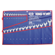Sada očkoplochých klíčů King Tony 26 ks 1226MRN