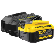Startovací sada V20 4,0 Ah + nabíječka Stanley FatMax SFMCB14M1-QW
