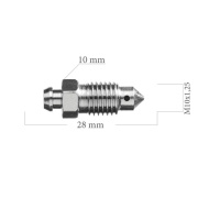 Odvzdušňovací šroub M10x1,25 L=28 mm 5-300-0101