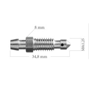 Odvzdušňovací šroub M8x1,25 L=34,8 mm 5-300-0092