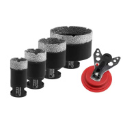 Sada diamantových děrovek 4 ks Dedra DED1592SZ03