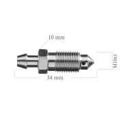 Odvzdušňovací šroub M10x1 L=34 mm 5-300-0017