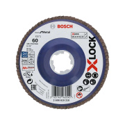 Levně Kotouč brusný lamelový Bosch X-Lock Best For Metal X571 125 mm, zrno 60 2608619210