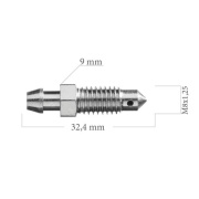 Odvzdušňovací šroub M8x1,25 L=32,4 mm 5-300-0015