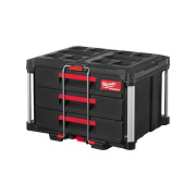 Kufr na nářadí Milwaukee Packout Box se 3 zásuvkami 4932472130