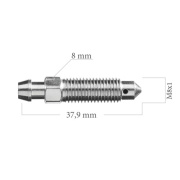 Odvzdušňovací šroub M8x1 L=37,9 mm 5-300-0091