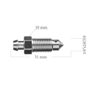 Odvzdušňovací šroub 3/8x24 UNF L=31 mm 5-300-0107