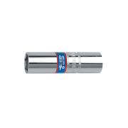 Hlavice nástrčná s gumovou objímkou na zapalovací svíčky King Tony 3/8 CrV 6 hran, 14mm 36B514