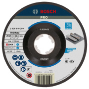 Kotouč hrubovací profilovaný Bosch PRO Metal X-LOCK 125×6×22,23 A 30 TBF 2608619259 Kotouč hrubovací profilovaný Bosch PRO Metal X-LOCK 125×6×22,23 A 30 TBF 2608619259