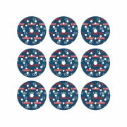 Sada brusných kotoučů Bosch Expert O780 s fólií 9 ks 125 mm 2608902407