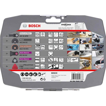Sada Starlock pro renovaci Bosch 8 dílná 2608664624 - 3