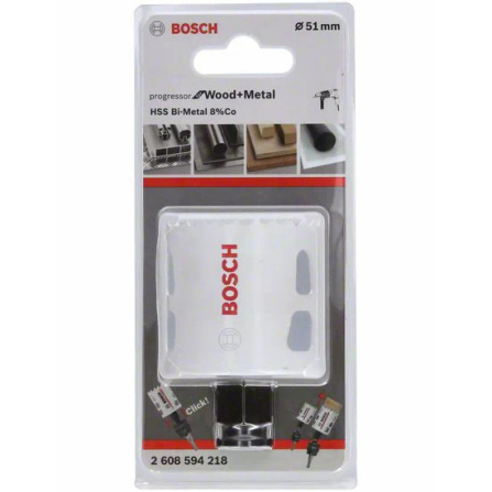 Pila vykružovací/děrovka 51 mm Bosch Progressor for Wood&Metal