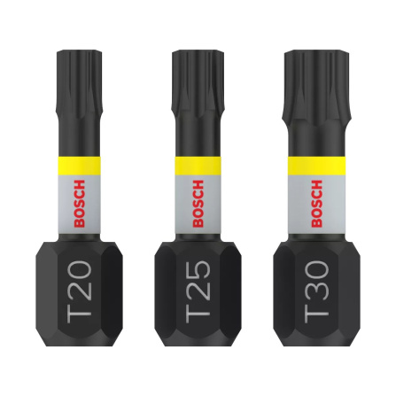 Sada torx bitů PH Bosch PRO Impact 3 ks 25 mm 2608522479