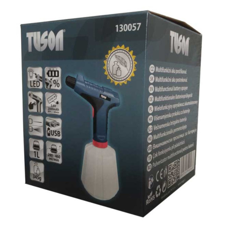 Multifunkční aku postřikovač Tuson 130057 - 3 Multifunkční aku postřikovač Tuson 130057 - 3