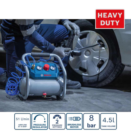 Aku kompresor Bosch PRO GKO 18V-51 0601492000 - 3 Aku kompresor Bosch PRO GKO 18V-51 0601492000 - 3