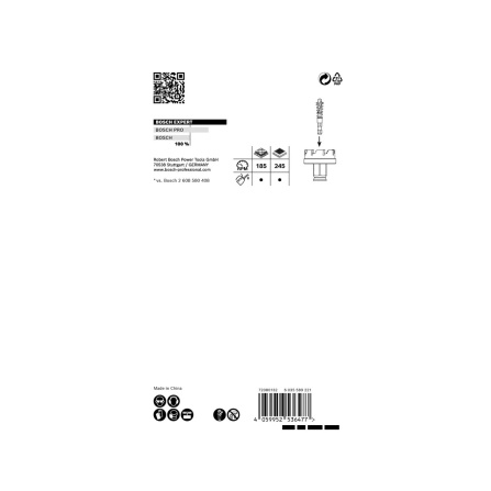 Pila vykružovací/děrovka Bosch Expert 68 mm Sheet Metal PC Plus 2608900501 - 7