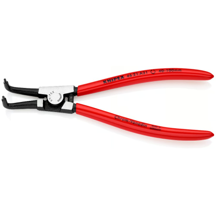 Kleště segerové zahnuté vnější Knipex L 200 mm 4621A31 - 2