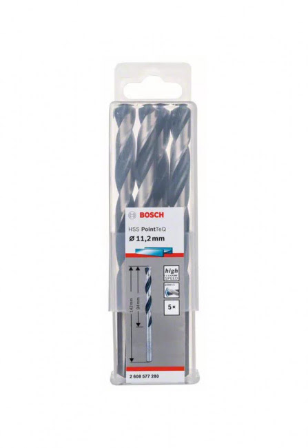 Vrták spirálový Bosch PointTeQ 11,2 mm 2608577280