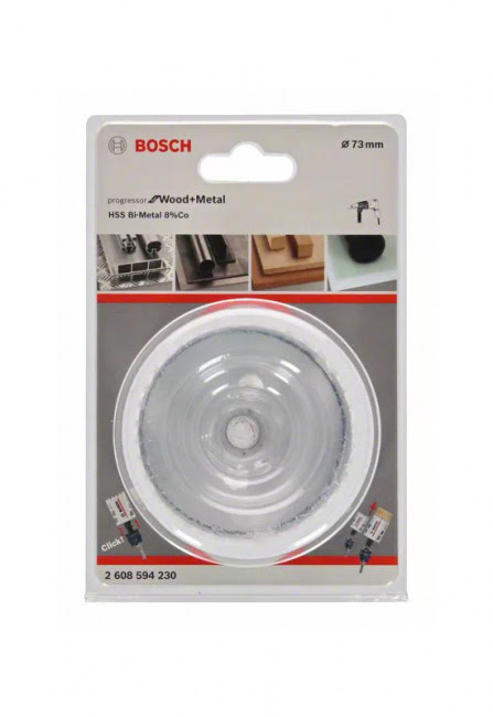 Pila vykružovací/děrovka Bosch 73 mm Progressor for Wood and Metal