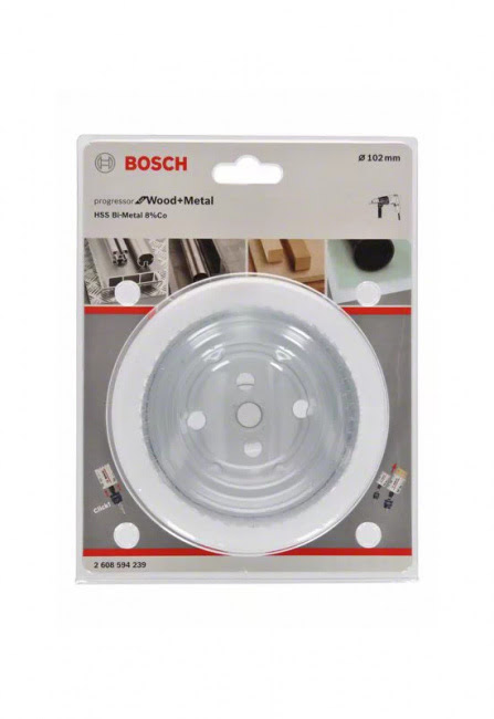 Pila vykružovací/děrovka Bosch 102 mm Progressor for Wood and Metal