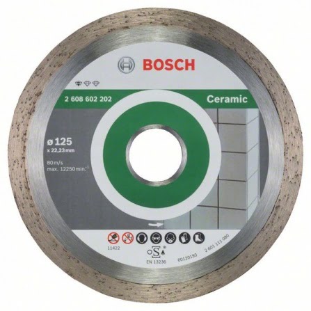Diamantový dělící kotouč Bosch Standard for Ceramic 125 mm 2608602202